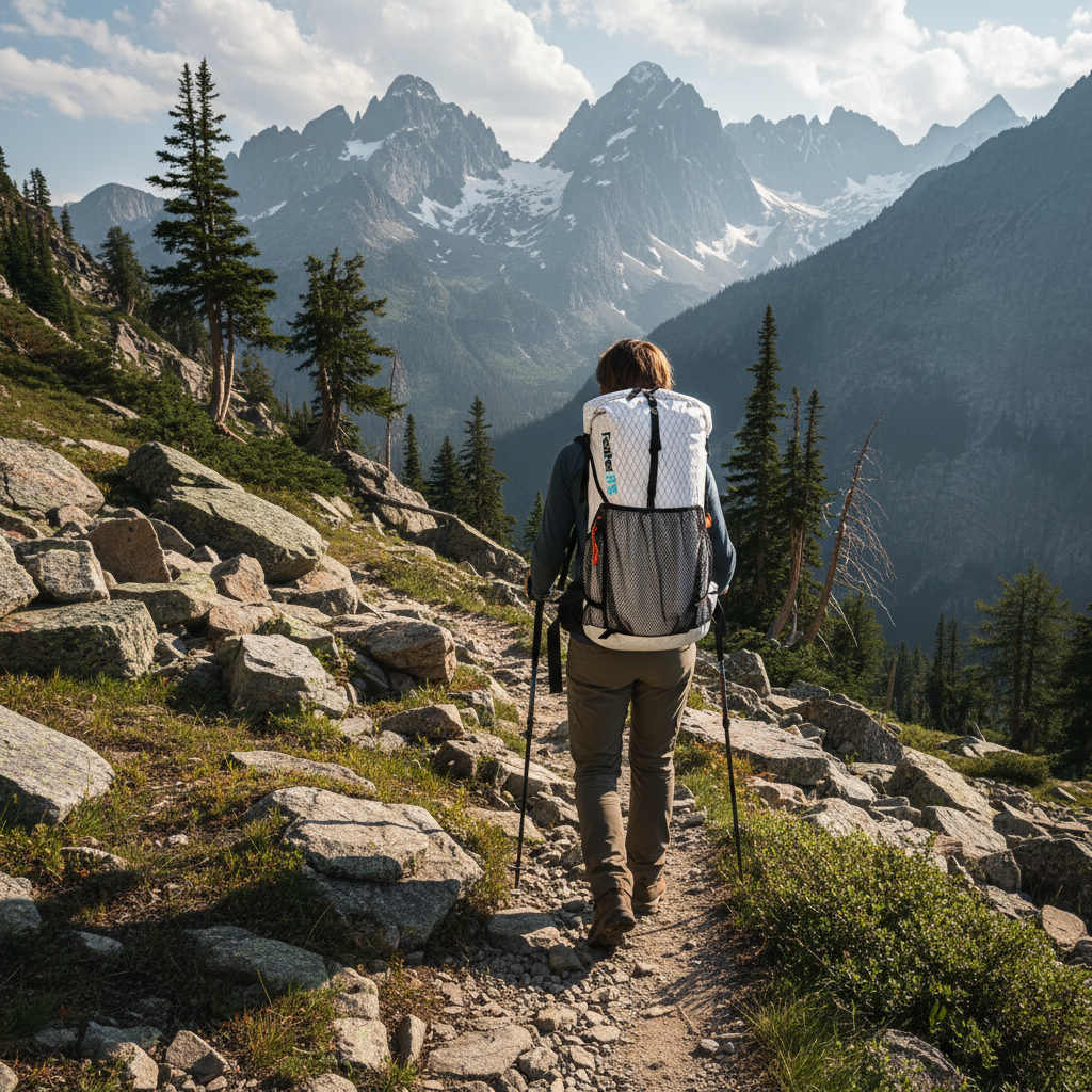 FeatherLite 70L Hiking | Backpacking | Waterproof | Ultra Light