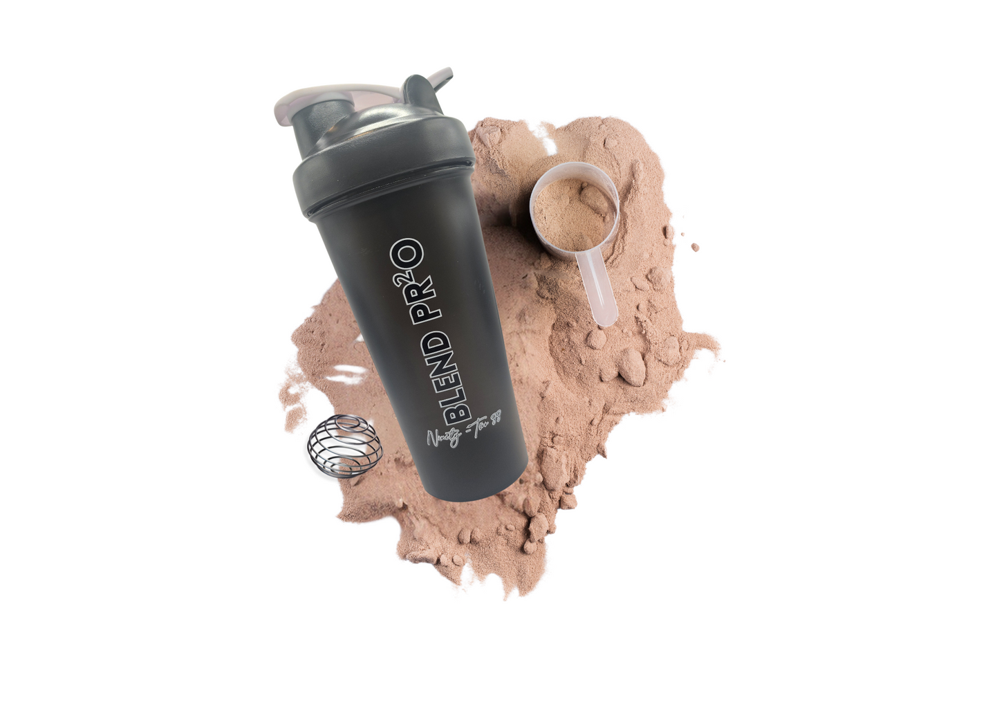 *BUY 3 GET 2 FREE* 2-Pack Protein Shaker Bottles 20 oz Stainless Whisk Mixing Ball Leak Proof Dishwasher Safe BPA Free Durable Reusable Blender Cup Hiking Gym BLEND PRO Pre-workout
