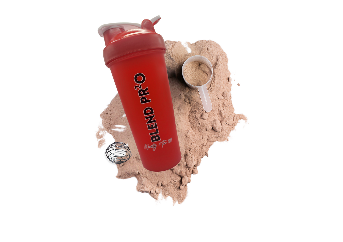 *BUY 3 GET 2 FREE* 2-Pack Protein Shaker Bottles 20 oz Stainless Whisk Mixing Ball Leak Proof Dishwasher Safe BPA Free Durable Reusable Blender Cup Hiking Gym BLEND PRO Pre-workout
