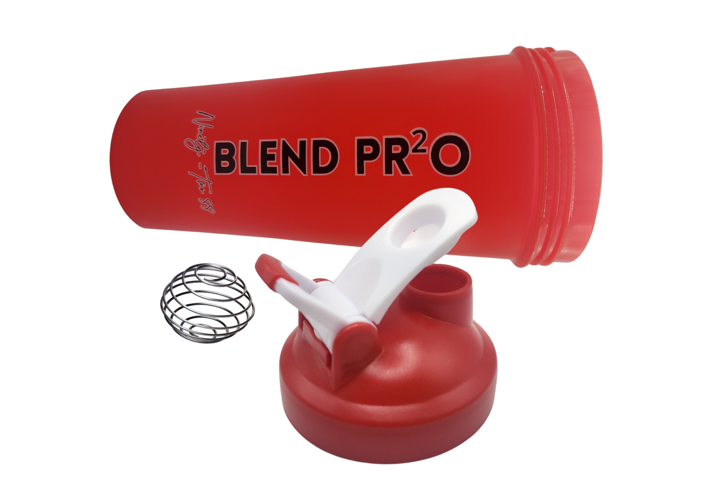 *BUY 3 GET 2 FREE* 2-Pack Protein Shaker Bottles 20 oz Stainless Whisk Mixing Ball Leak Proof Dishwasher Safe BPA Free Durable Reusable Blender Cup Hiking Gym BLEND PRO Pre-workout